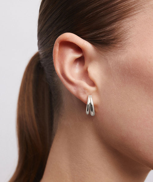 Earrings half moon Alicia secundaria