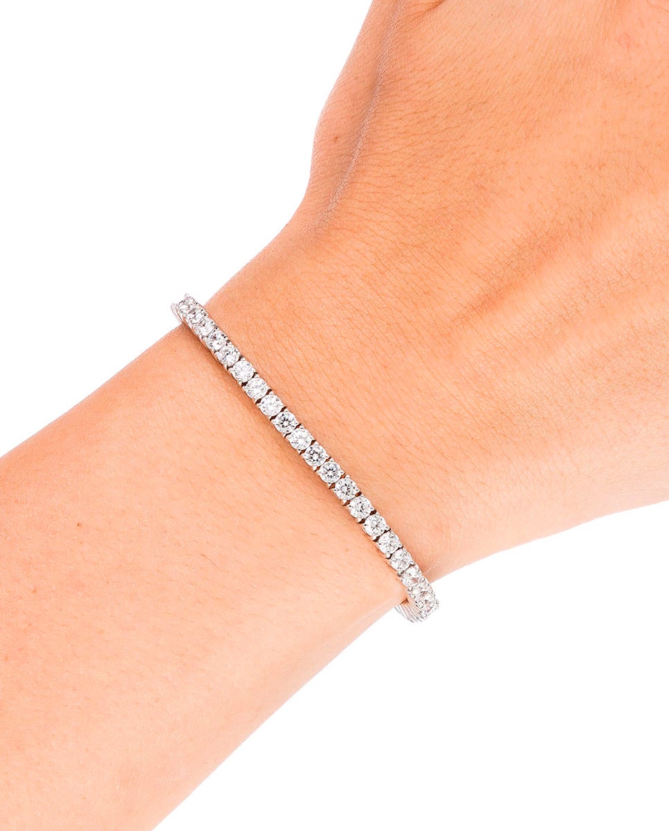 Pulsera riviere circonitas 2,5MM garras