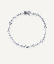 Pulsera riviere con circonitas