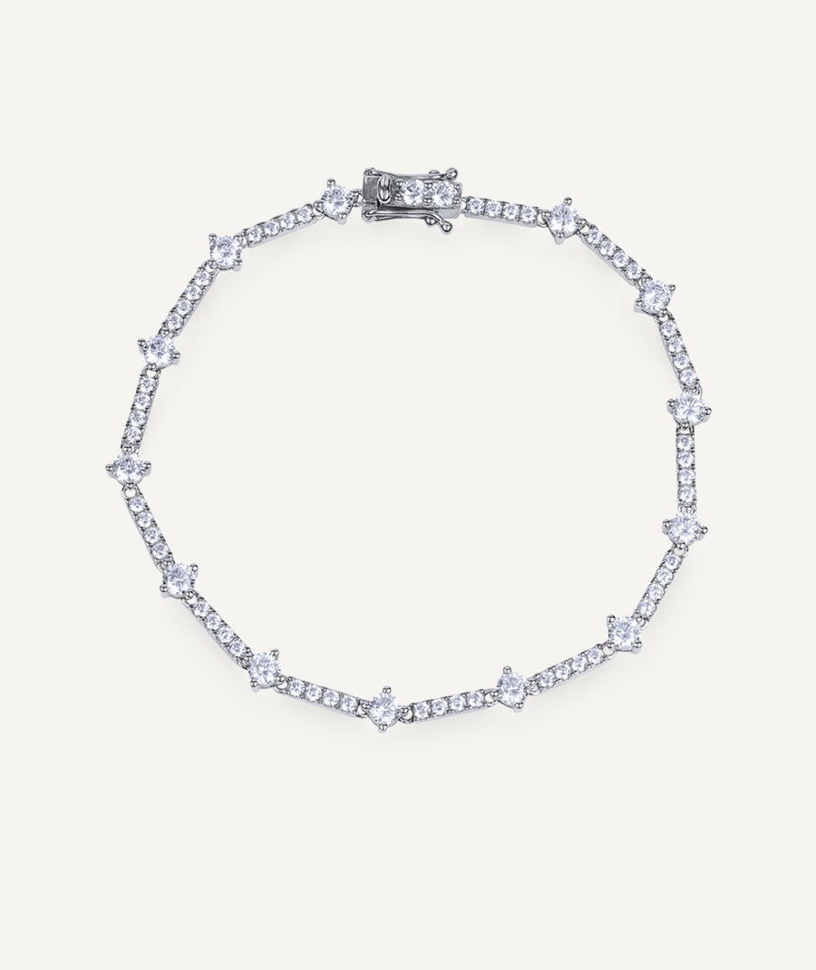 Bracelet Silver Platinum