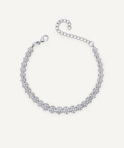 Bracelet Fiore fine with zirconia stones