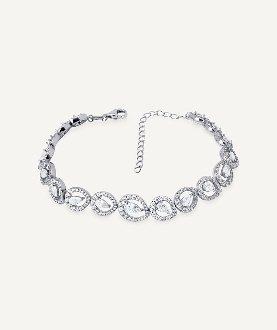 Pulsera Tear con circonitas