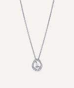 Colgante Tear con circonitas