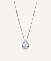 Colgante Tear con circonitas