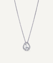 Colgante Tear con circonitas