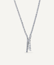 Llum Cascade Cubic Zirconia Necklace