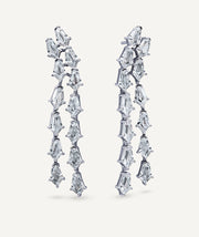 Pendientes largos Luce de circonitas