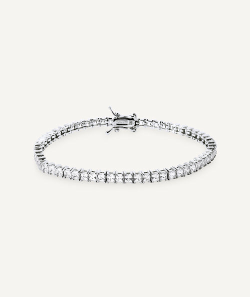 Pulsera fina Luce de circonitas 16 cm