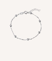 Pulsera con bolas intercaladas Minua