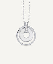 Necklace Allegra Double Motherperla Aro