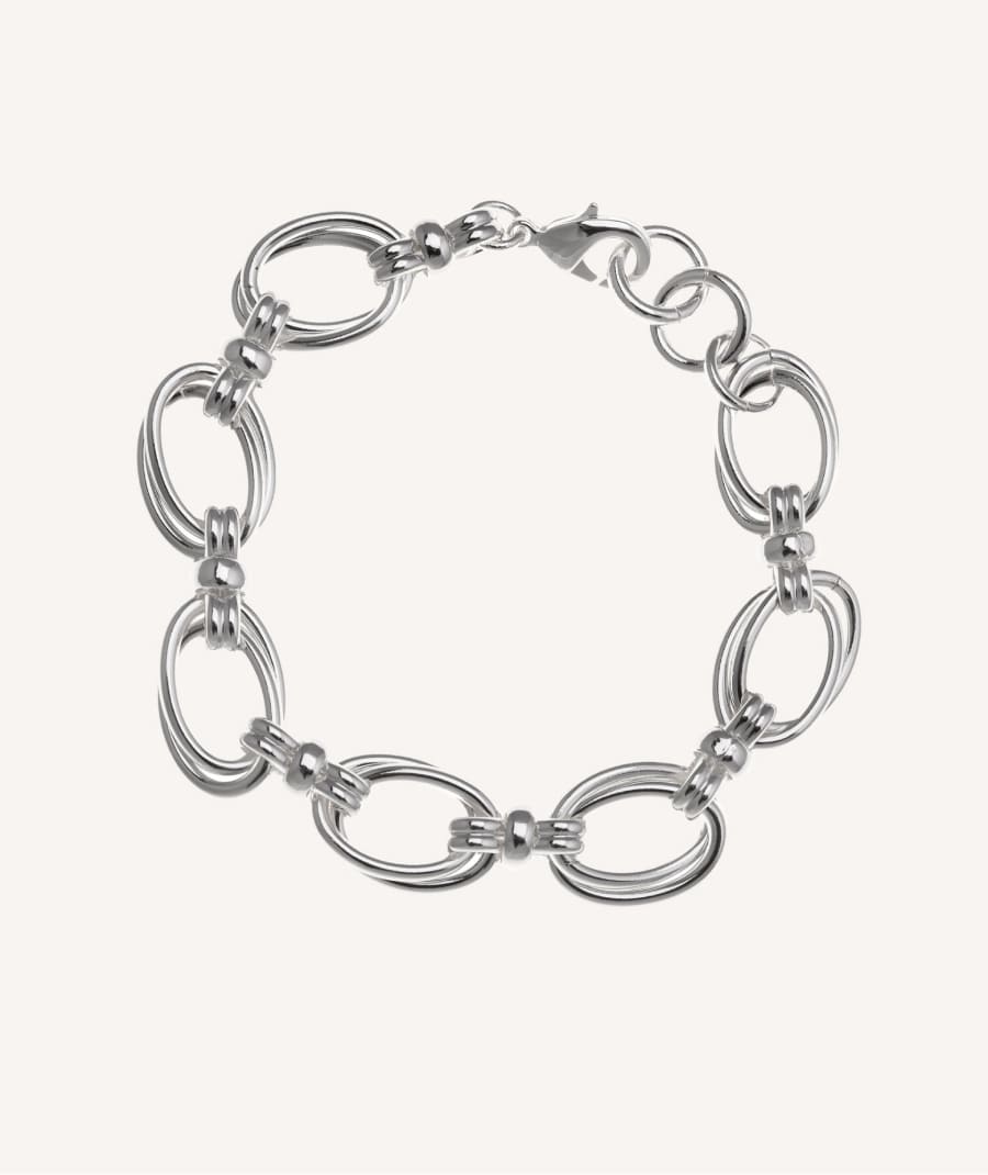 Pulsera Aros ovalados