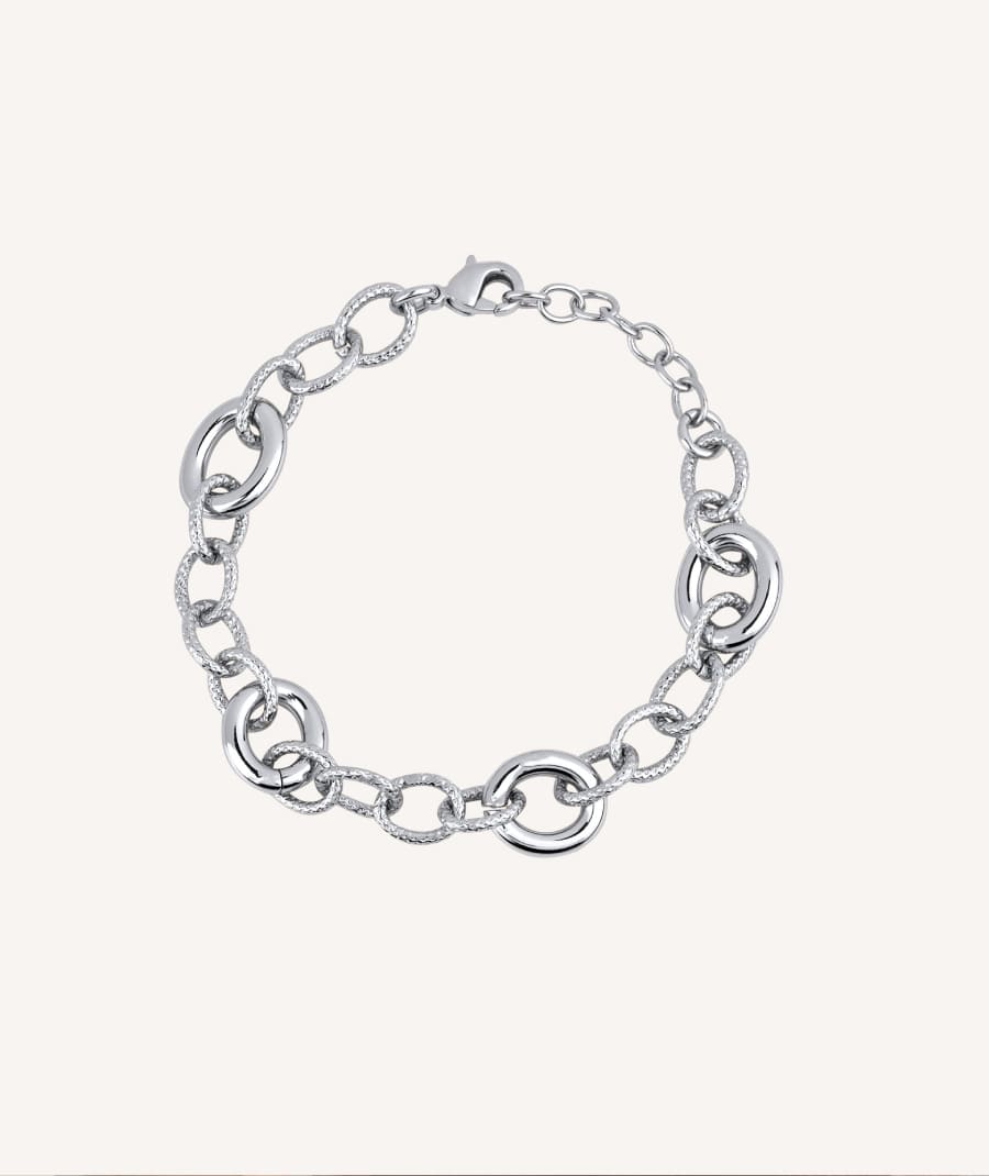 Bracelet Hoop Silver Plated