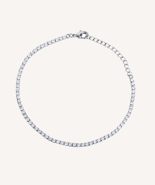Pulsera fina Lucent con circonitas