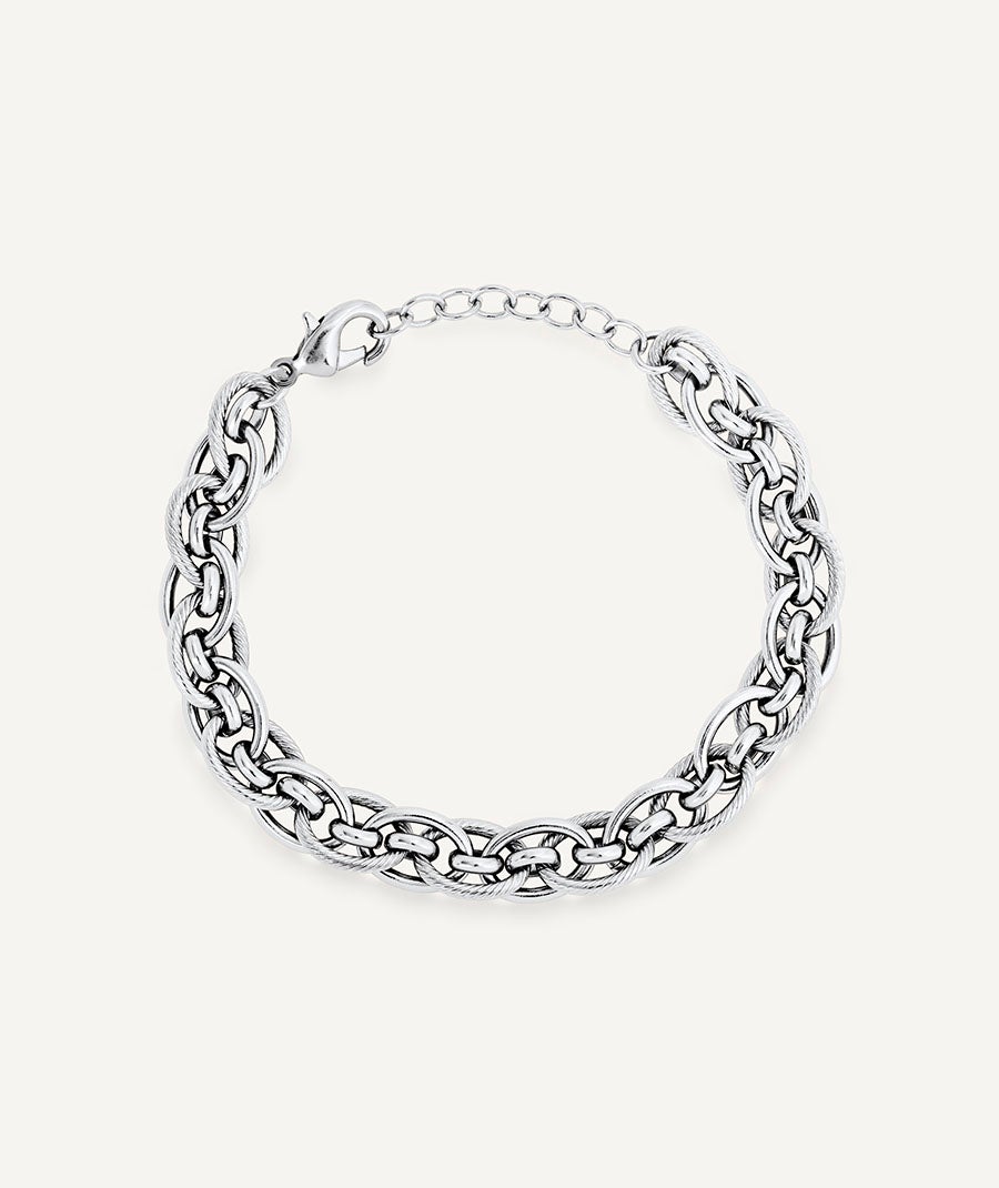 Bracelet intertwined hoops Bold