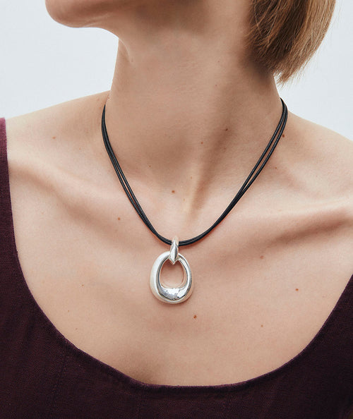 Pendant Oval Volume with Dual Texture secundaria