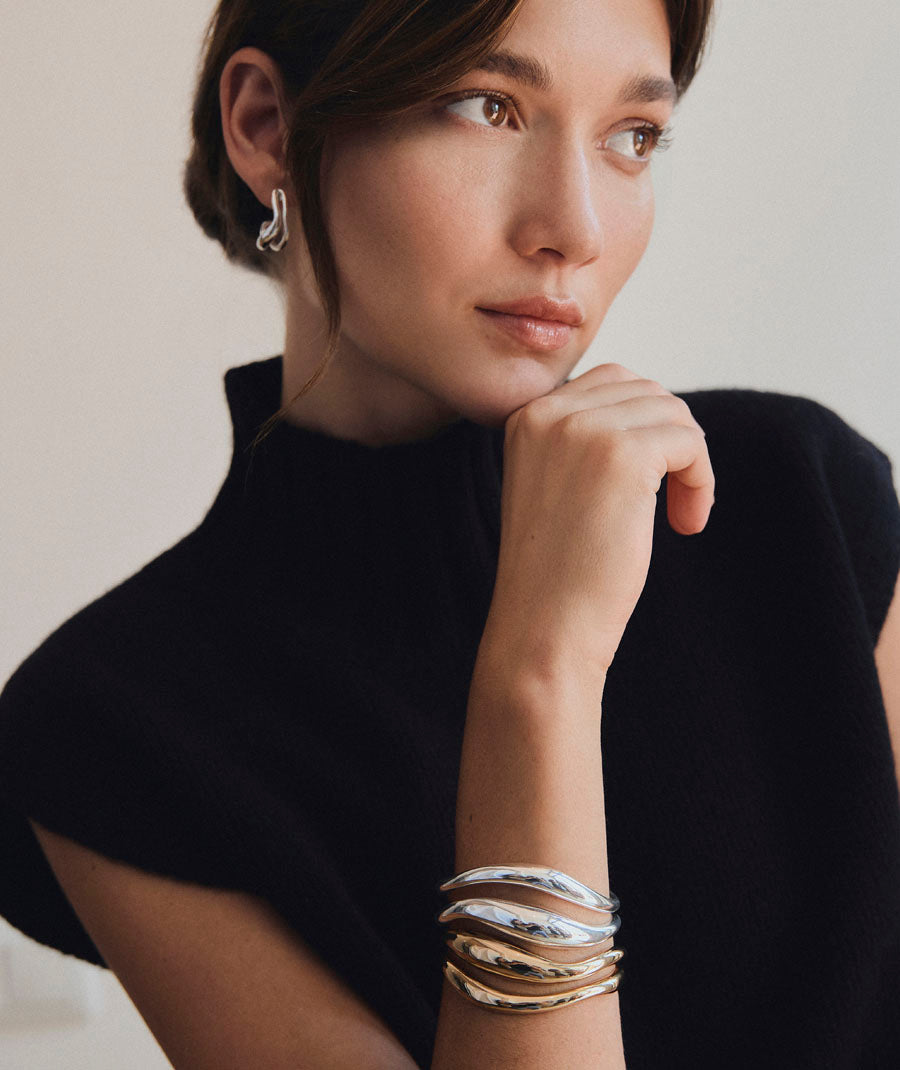 Bangle Smooth Spiral Waves