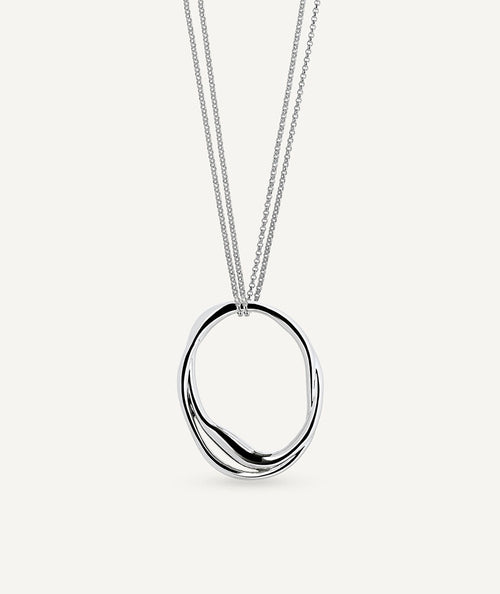 Pendant Irregular Oval Waves