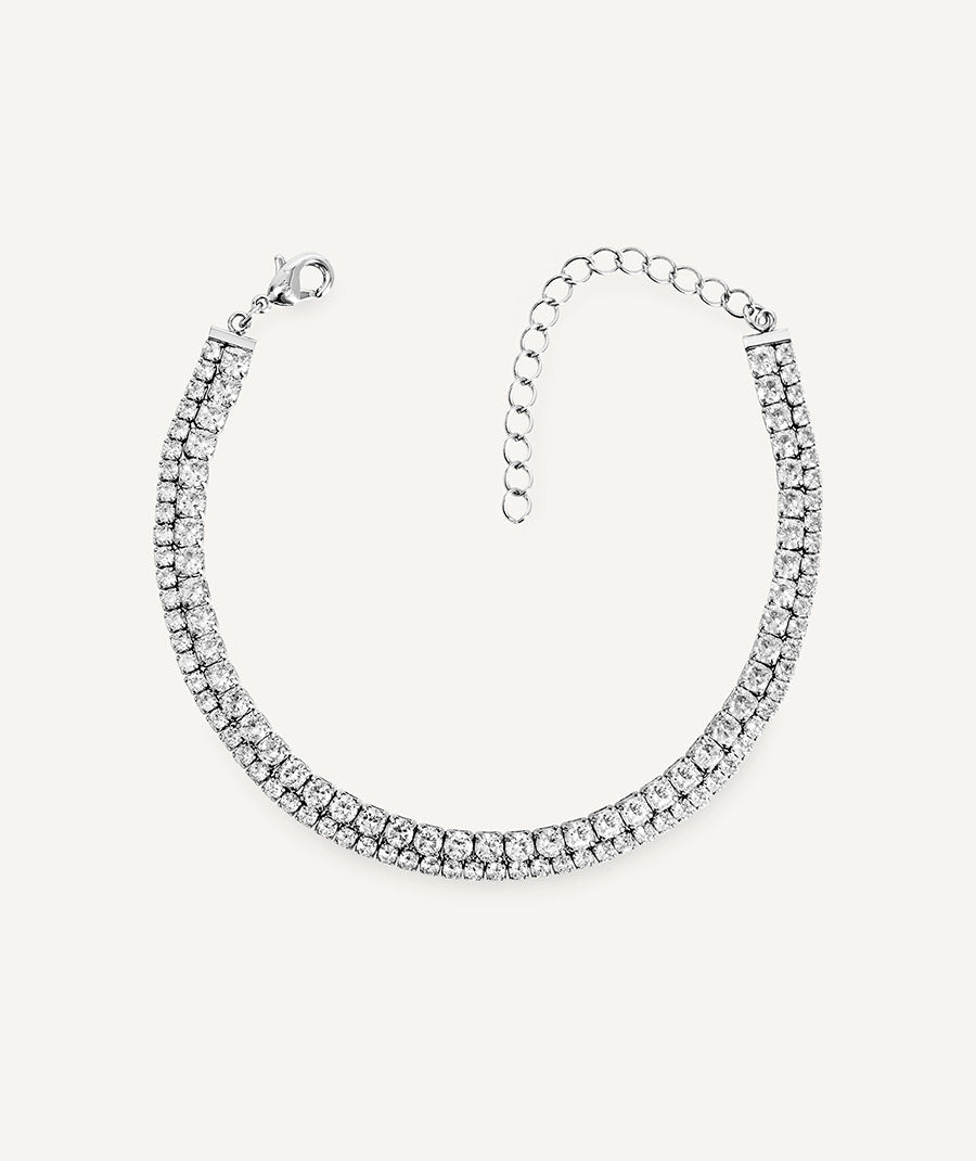 Pulsera fina Lucent de circonitas