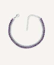 Pulsera fina Lilia de circonitas