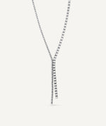 Necklace Lucent zircon cascade