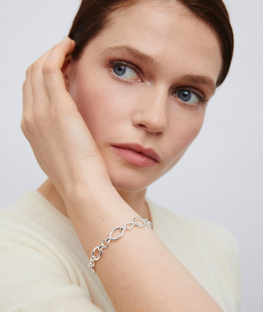 Pulsera eslabones Pavó