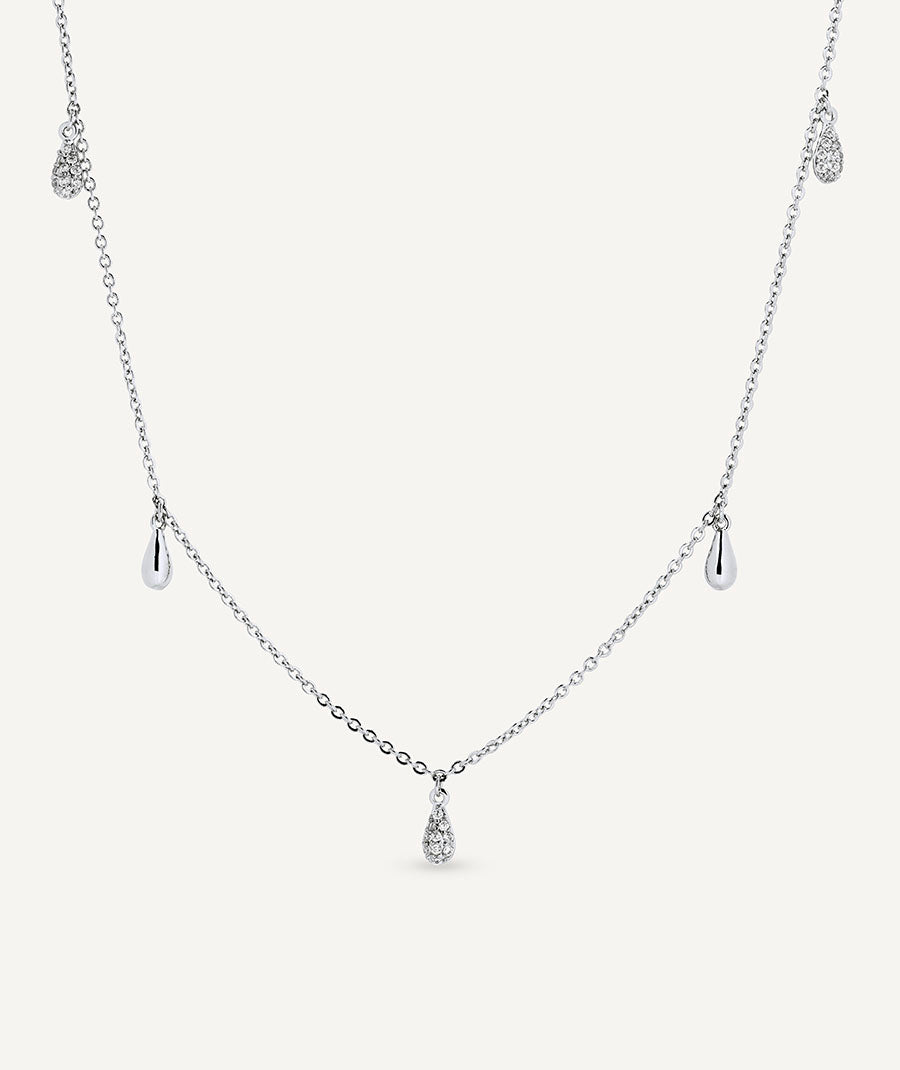 Collar con mini lágrimas Drop