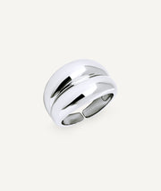 Anillo ancho liso Autentic