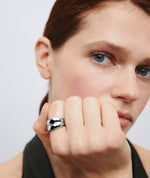 Anillo ancho liso Autentic