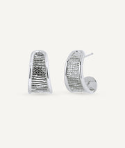Earrings Horizonte mini half-moon