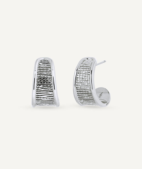 Earrings Horizonte half-moon