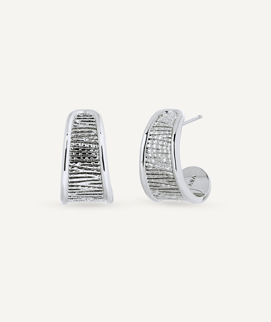 Pendientes semiluna mini Horizonte