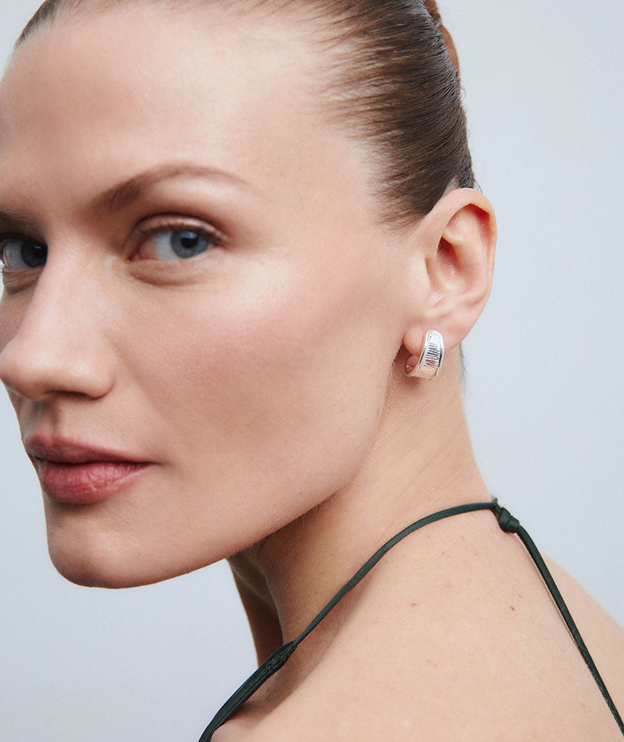 Pendientes semiluna mini Horizonte