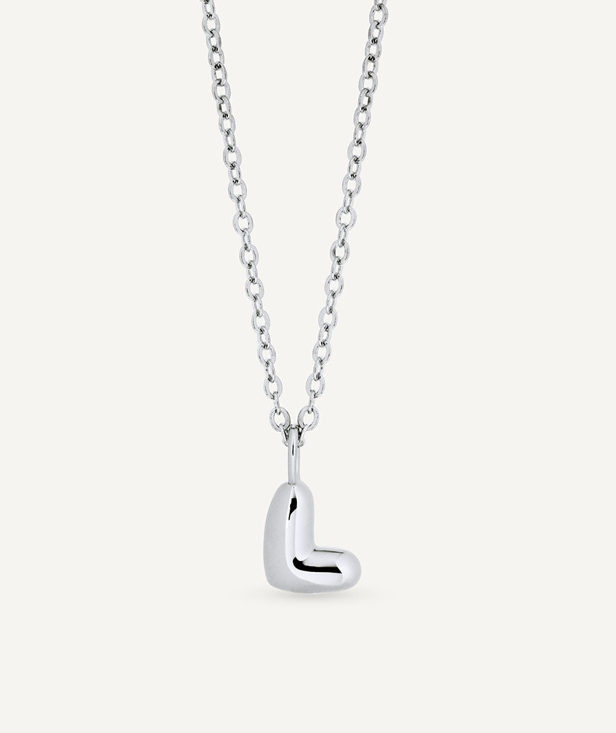 Colgante con letra L elemental liso