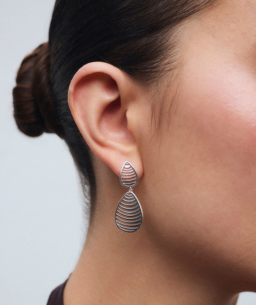 Pendientes semilargos Nereida