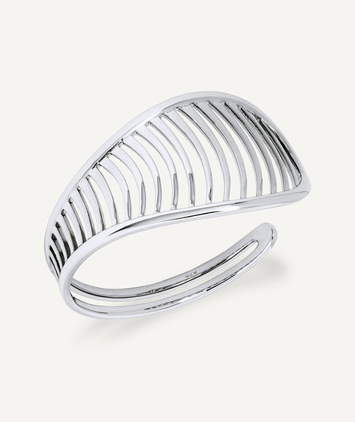 Brazalete rígido volumen Nereida