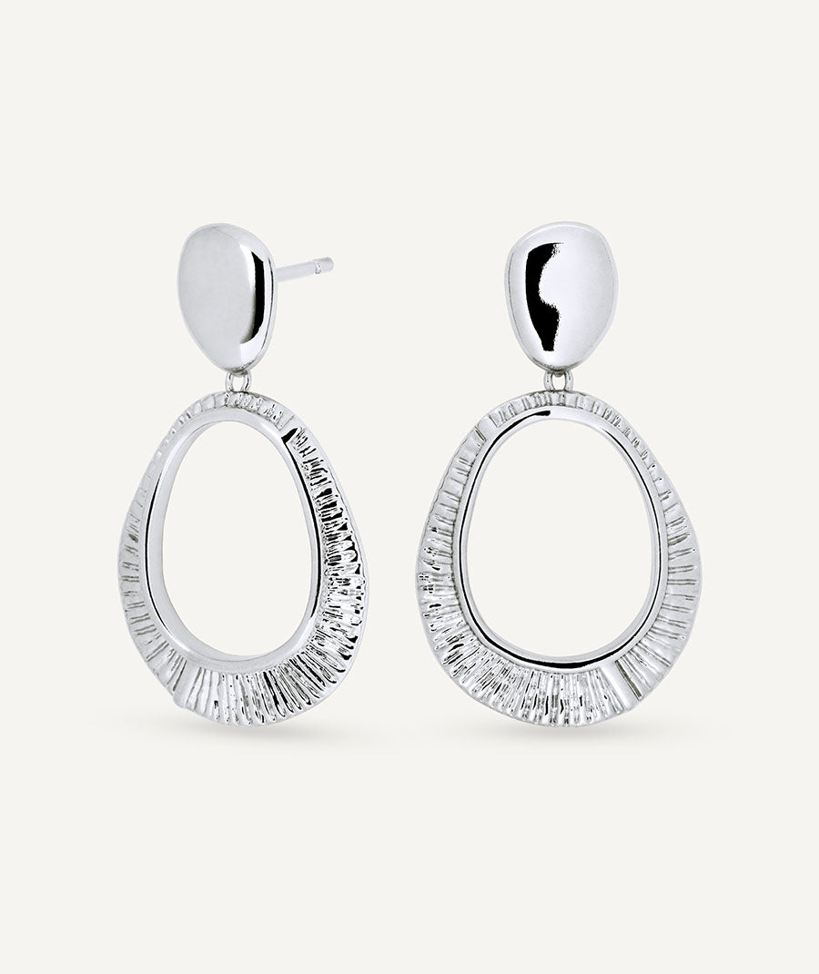 Pendientes largos ováles Horizonte