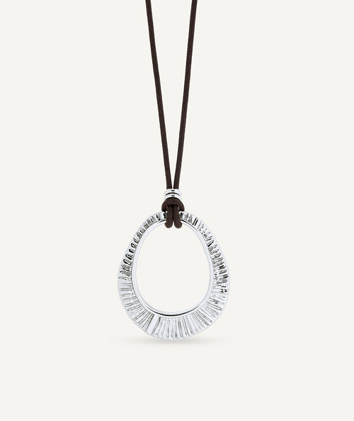 Necklace Horizonte irregular oval secundaria