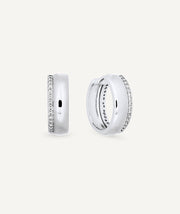 Pendientes aro mini Coctel con circonitas