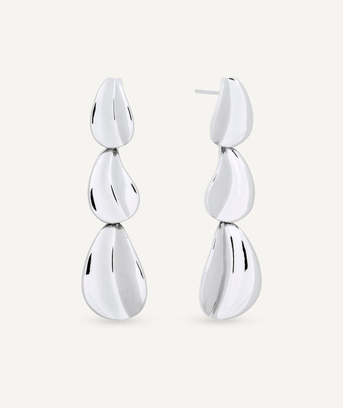 Pendientes largos Plisé