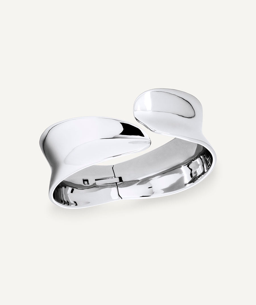 Brazalete ancho rígido Plisé