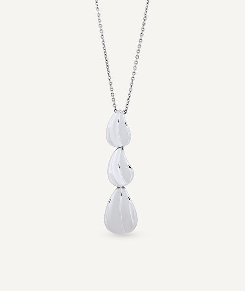 Pendant cascade ovals Plisé