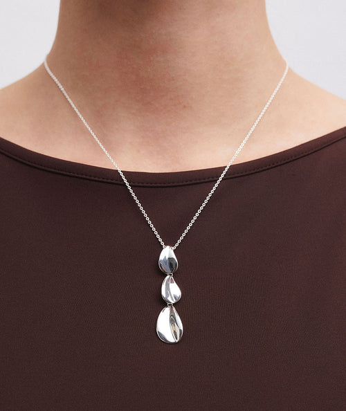 Pendant cascade ovals Plisé secundaria