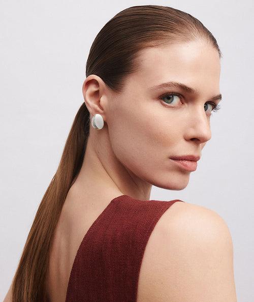 Earrings button Toffee secundaria