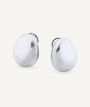 Earrings button Toffee