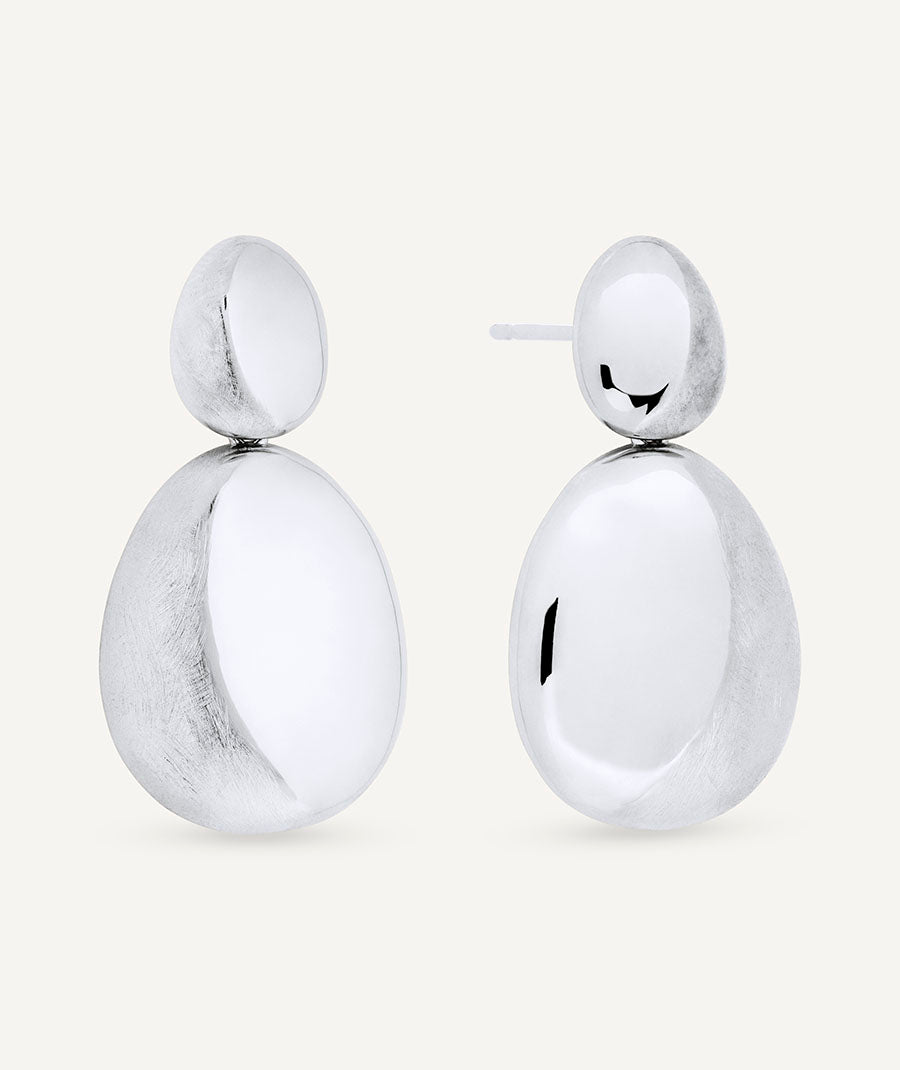 Pendientes gruesos largos Toffee