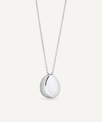 Pendant oval Toffee
