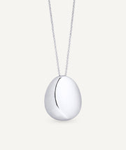Pendant maxi oval Toffee