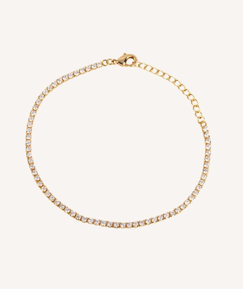 Pulsera fina Lucent con circonitas