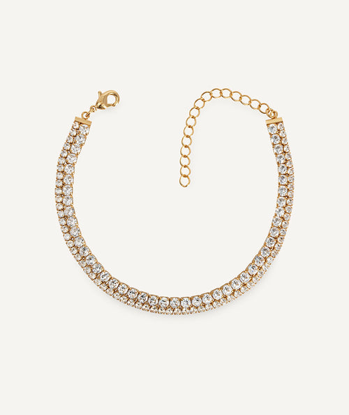 Bracelet Lucent fine with zircons