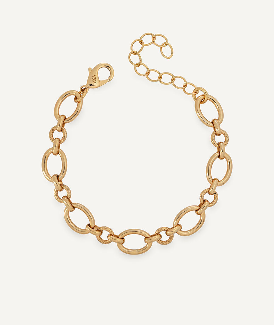 Pulsera eslabones Pavó